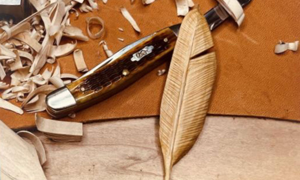 Wood Feather Carving with Brian McKinney