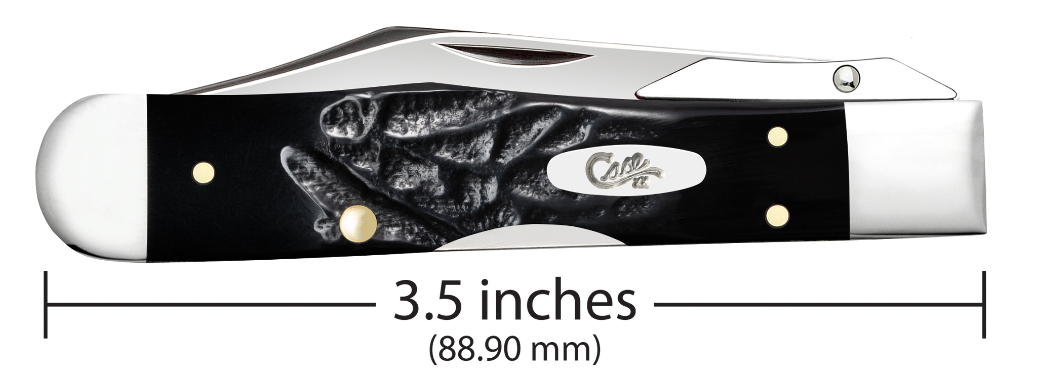 Case® | Rough Black® Jigged Synthetic Cheetah® Cub – caseknives.com