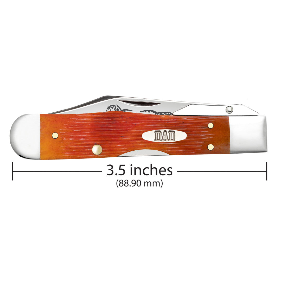 Case® | Father's Day Barnboard Jig Tequila Sunrise Bone Cheetah