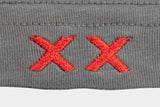 Asphalt Gray T-Shirt XX Embroidered 