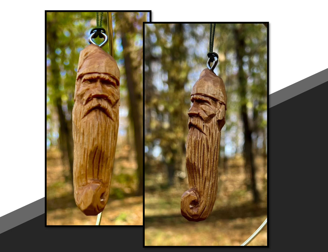 Bearded Man Carving 