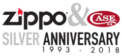 It's a Zippo & Case Silver Anniversary Celebration - July 21, 2018 from 9-5!