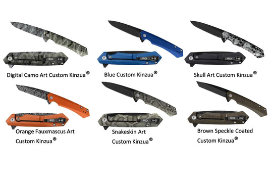 Custom Kinzua Knives.