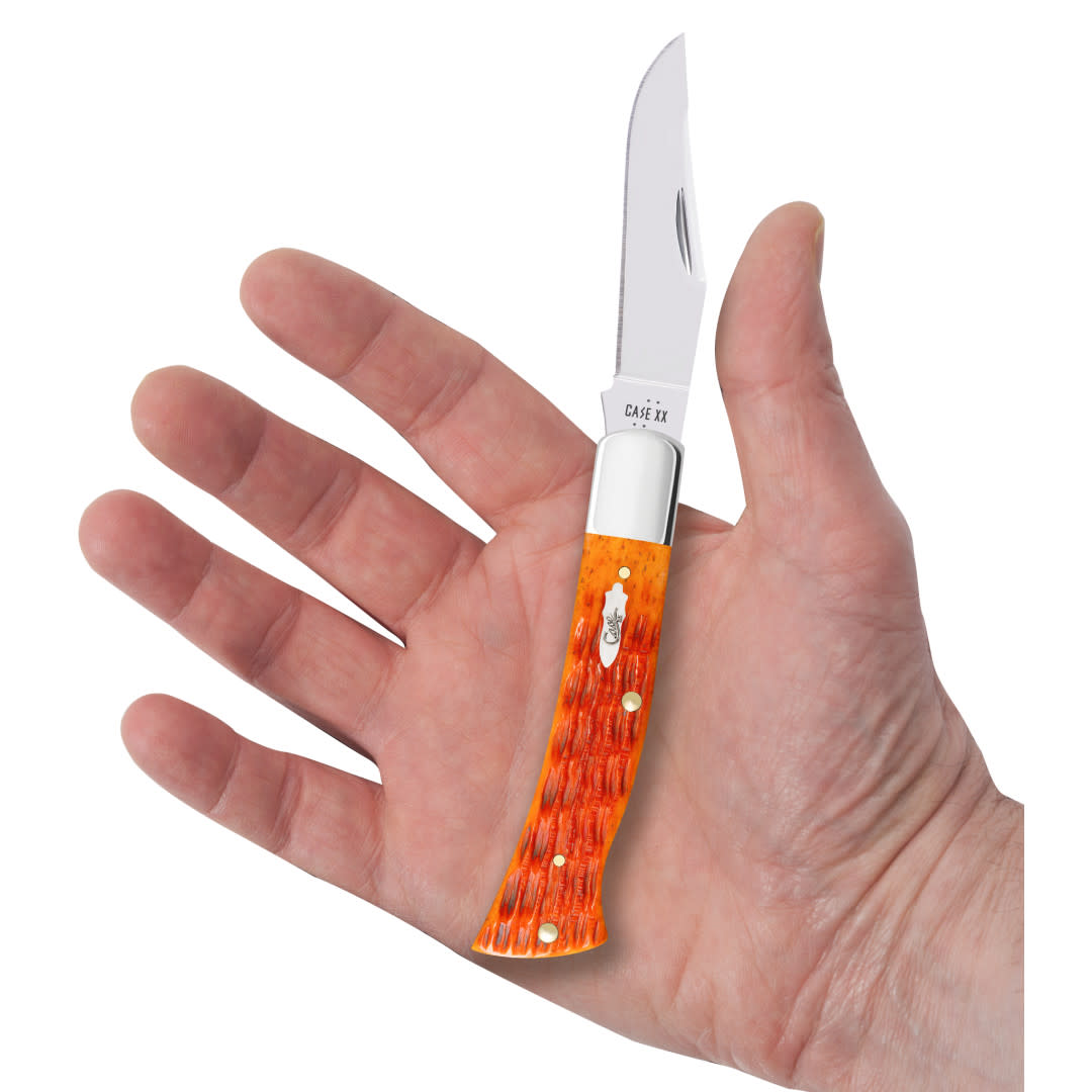 Case® | Crandall Jigged Tequila Sunrise Bone Case Axe Handle