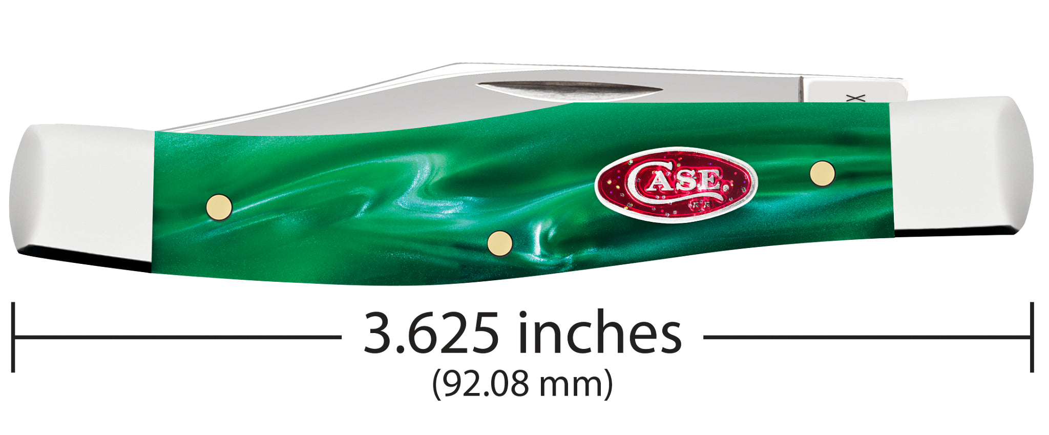 Case® | Smooth Green Pearl Kirinite® Texas Jack – caseknives.com