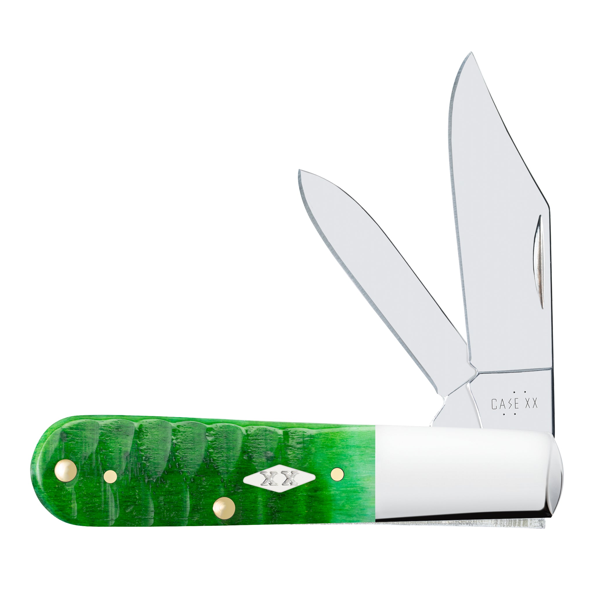 Case® | Gator Jigged Bright Green Bone Barlow – caseknives.com