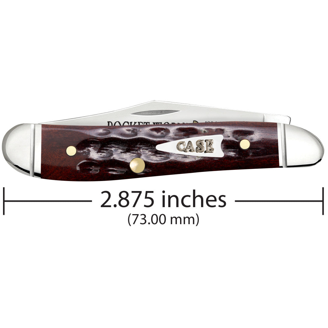 Case® | Pocket Worn® Corn Cob Jig Mahogany Bone Peanut