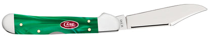 Smooth Green Pearl Kirinite® Mini CopperLock® Open