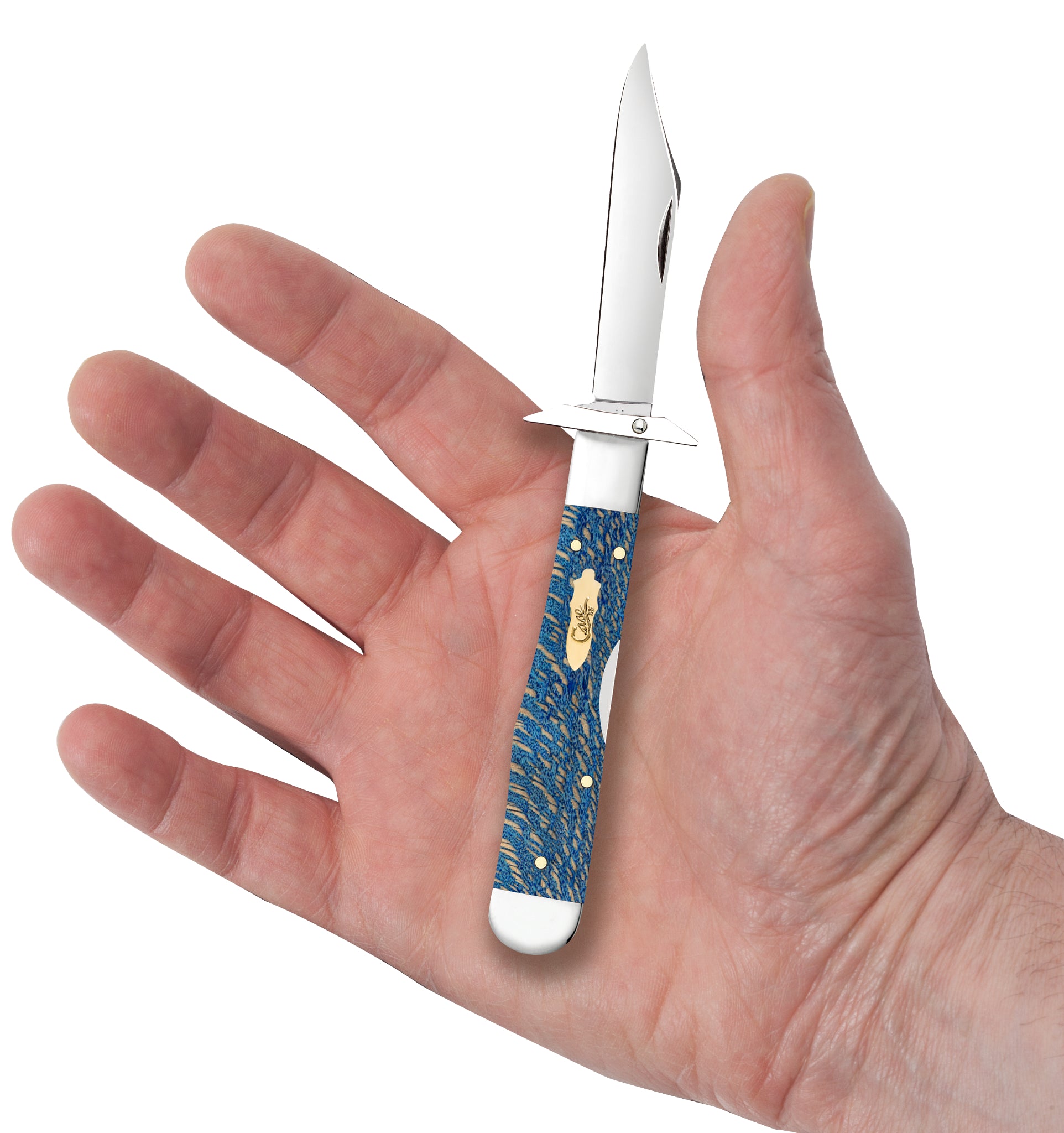 Smooth Blue Sycamore Wood Cheetah® Cub in Hand