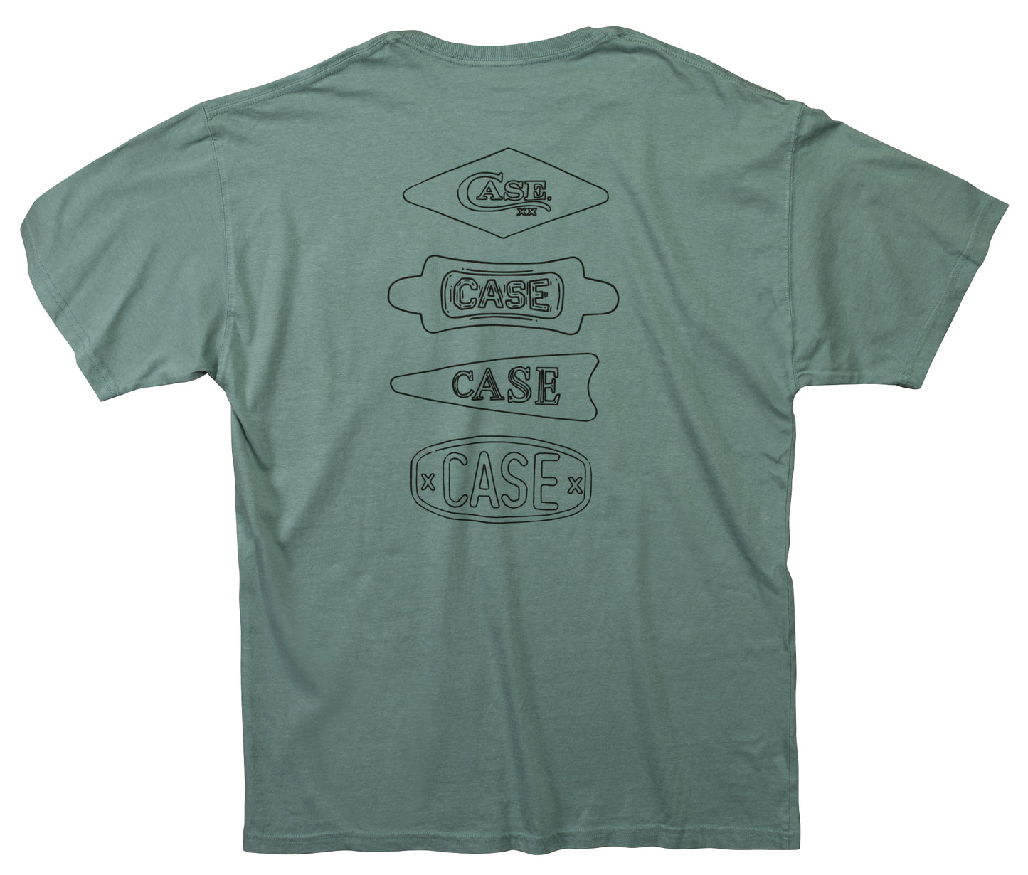 Cypress Green T-Shirt Back View