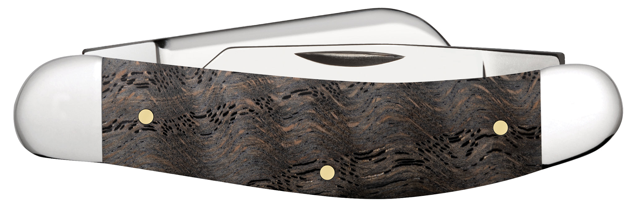 Case® | Smooth Black Curly Oak Wood Sowbelly – caseknives.com