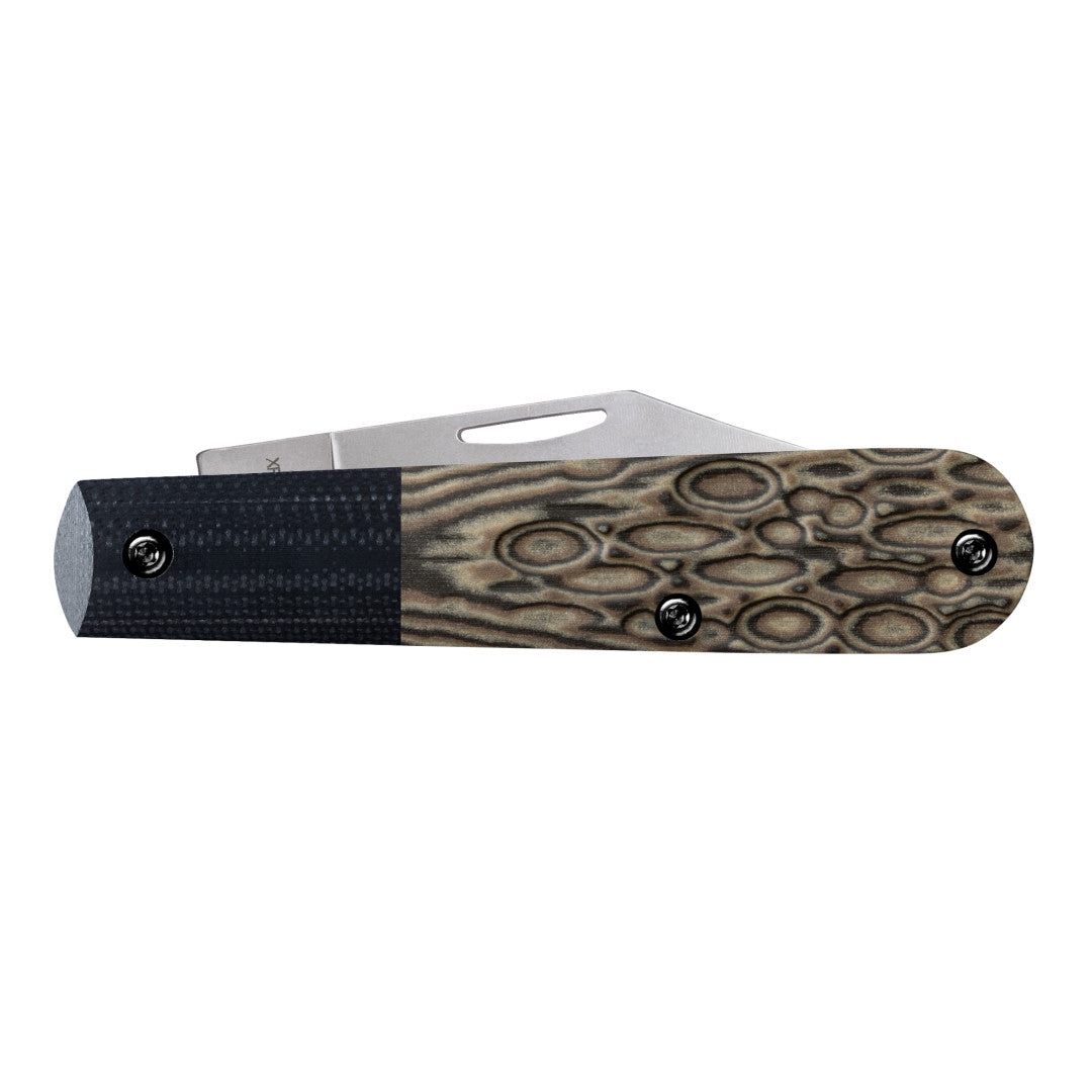 Crossroads™ Fossil Jig Luna Richlite® w/Black G-10 XR Barlow Closed