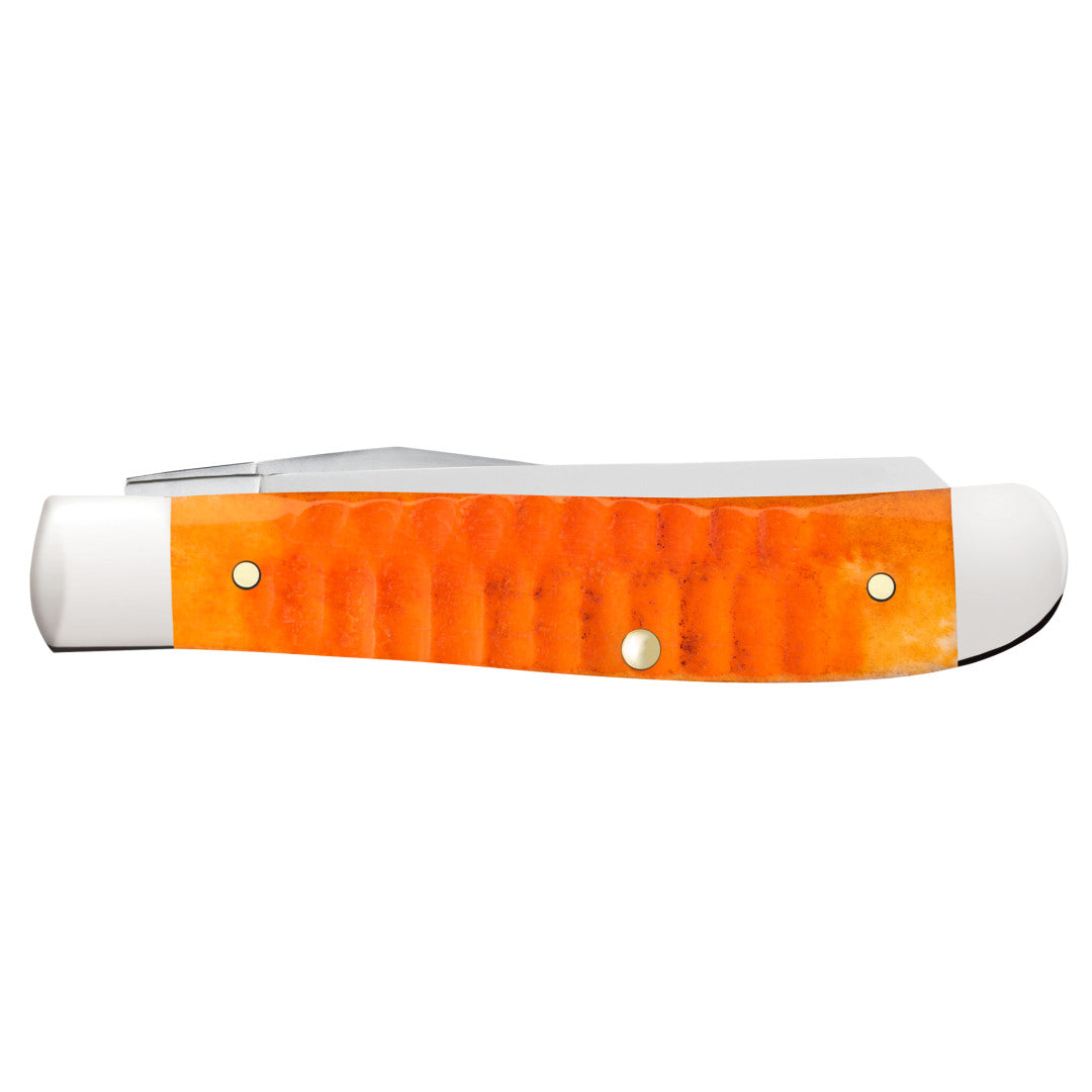 Gator Jig Persimmon Orange Bone CS Mini Trapper Closed