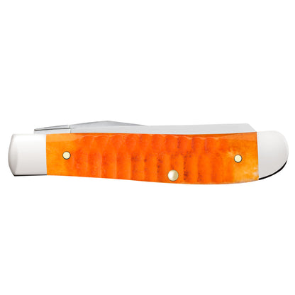 Gator Jig Persimmon Orange Bone CS Mini Trapper Closed