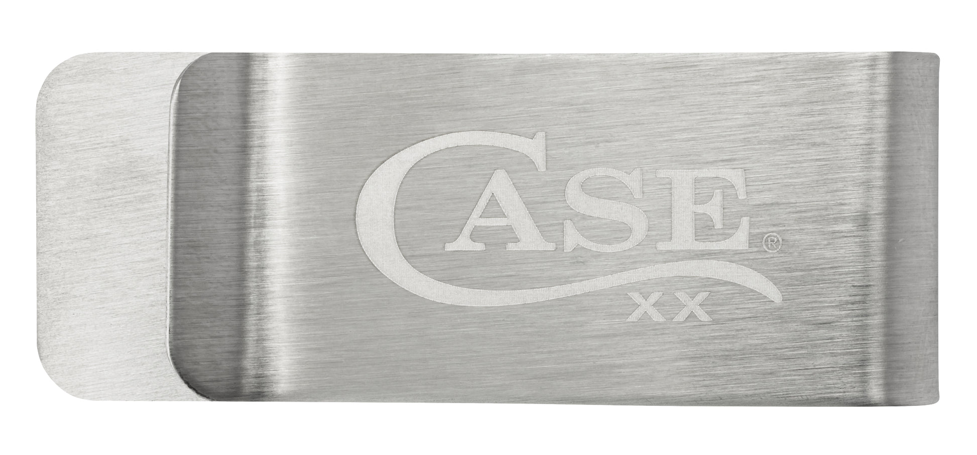 Stainless Steel Money Clip Front View