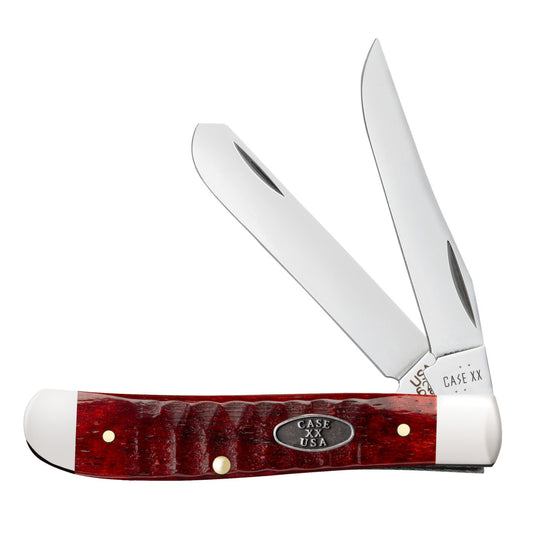 Gator Jigged Old Red Bone Mini Trapper Front View