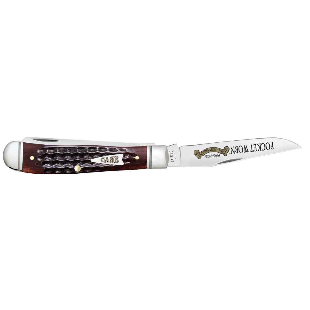 Pocket Worn® Corn Cob Jig Mahogany Bone Trapper Open