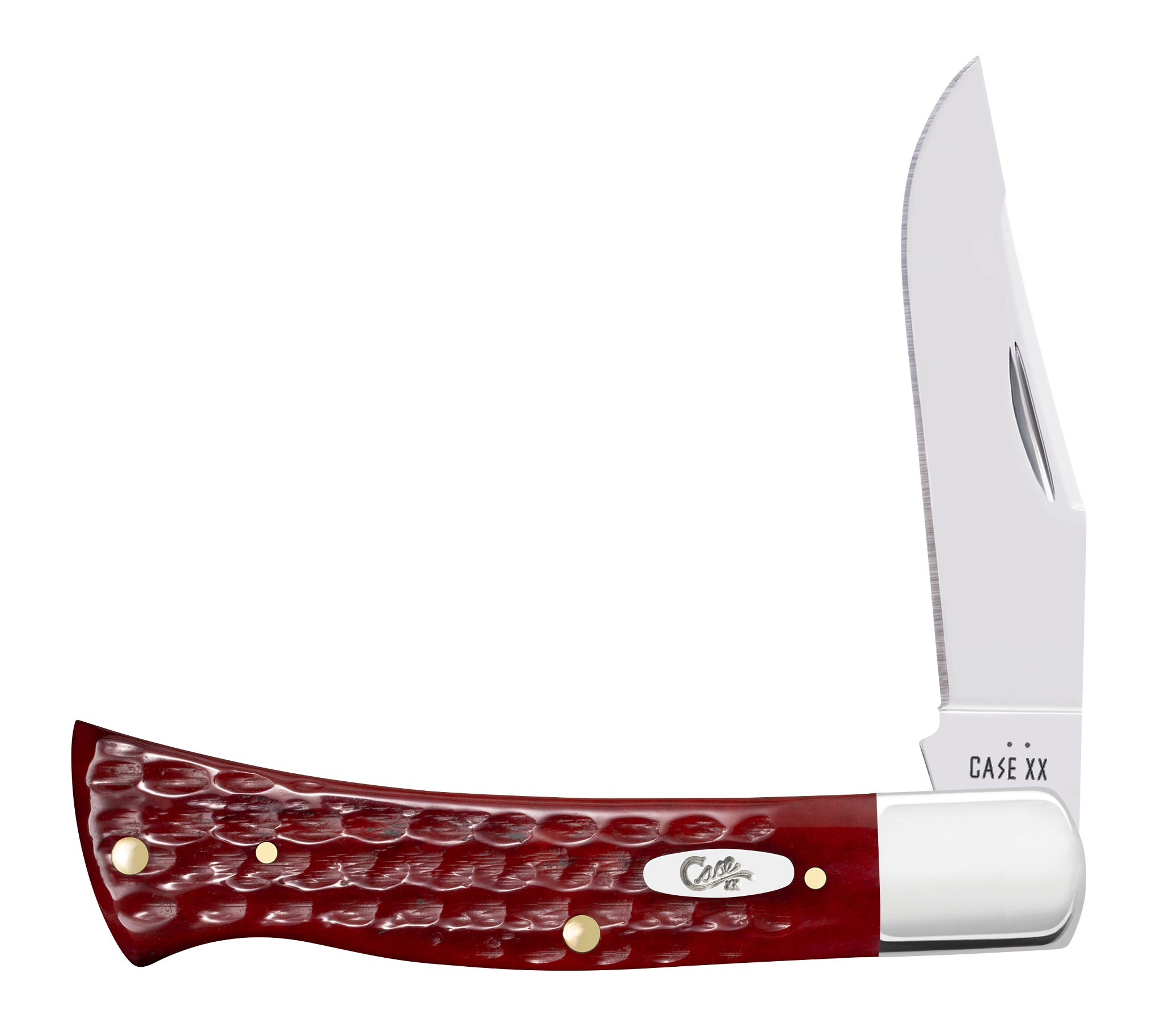 Case® | Pocket Worn® Corn Cob Jigged Old Red Bone Case Axe Handle