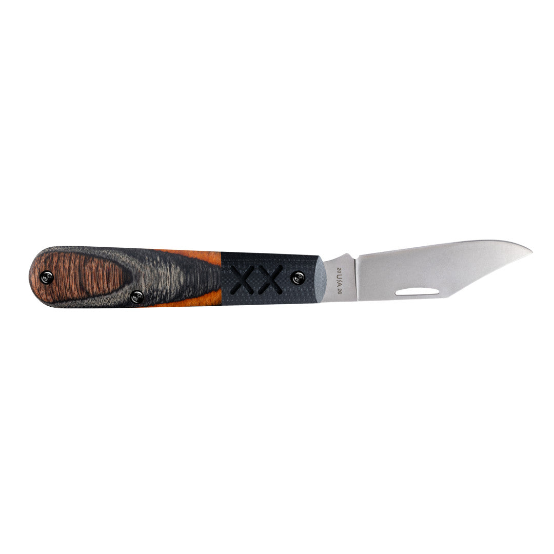 Crossroads™ Sloped Ember Glow DymaLux Wood w/ Black G-10 XR Barlow Open
