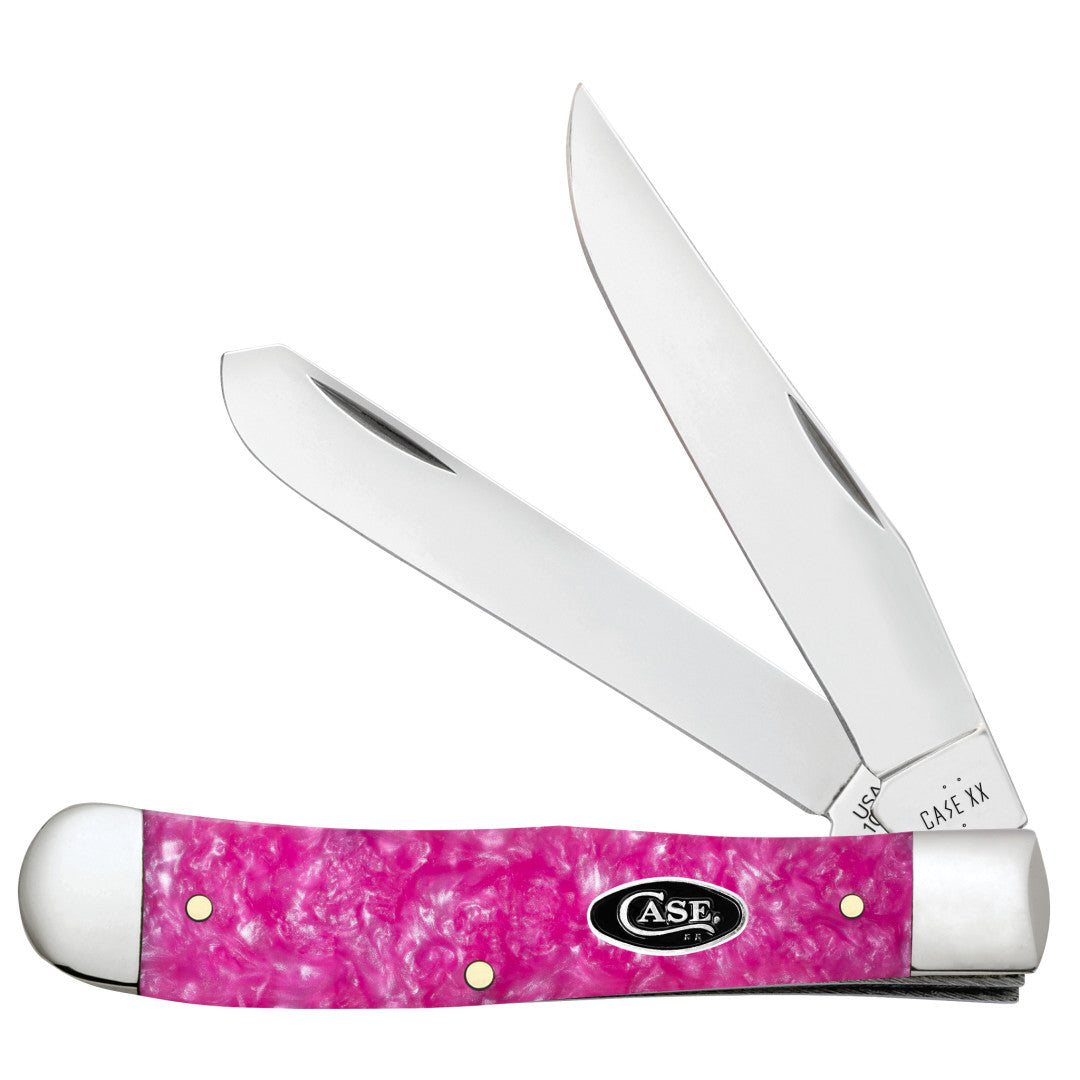 Smooth Pink Crackle Kirinite® Trapper Front View