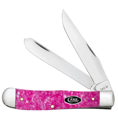 Smooth Pink Crackle Kirinite® Trapper Front View