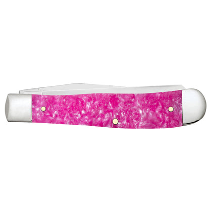 Smooth Pink Crackle Kirinite® Trapper Closed