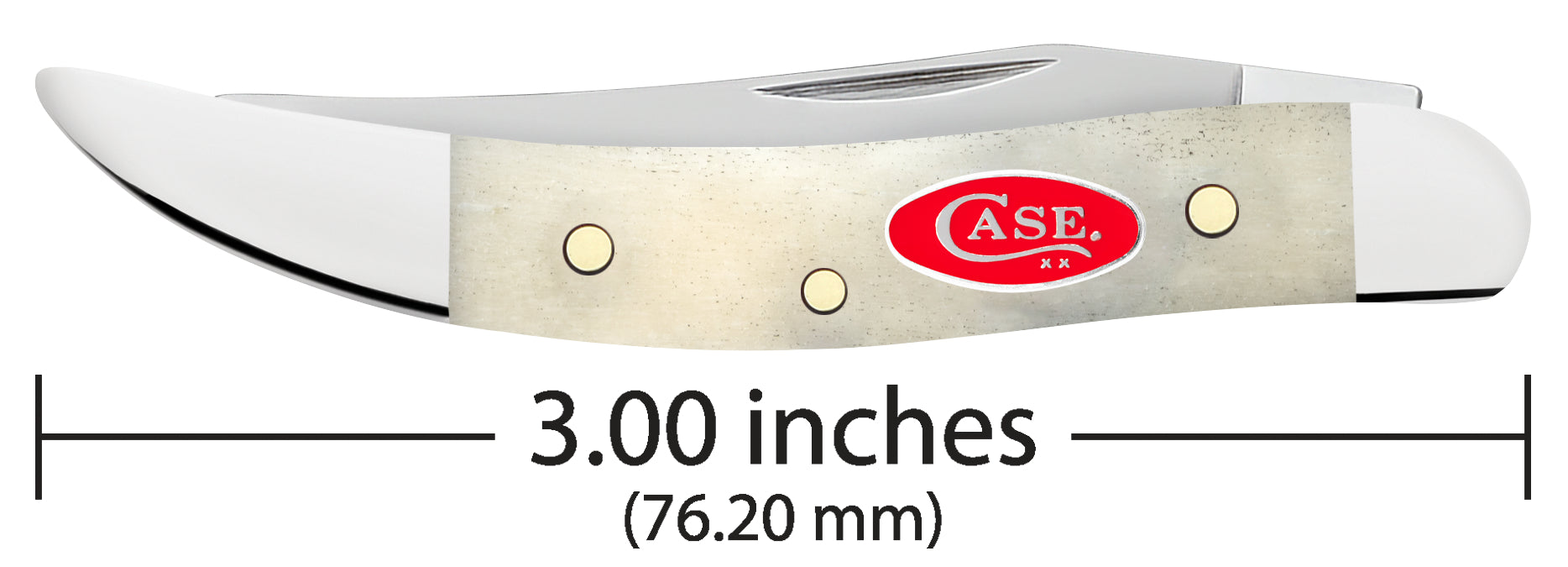 Case® | Smooth Natural Bone Small Texas Toothpick – caseknives.com