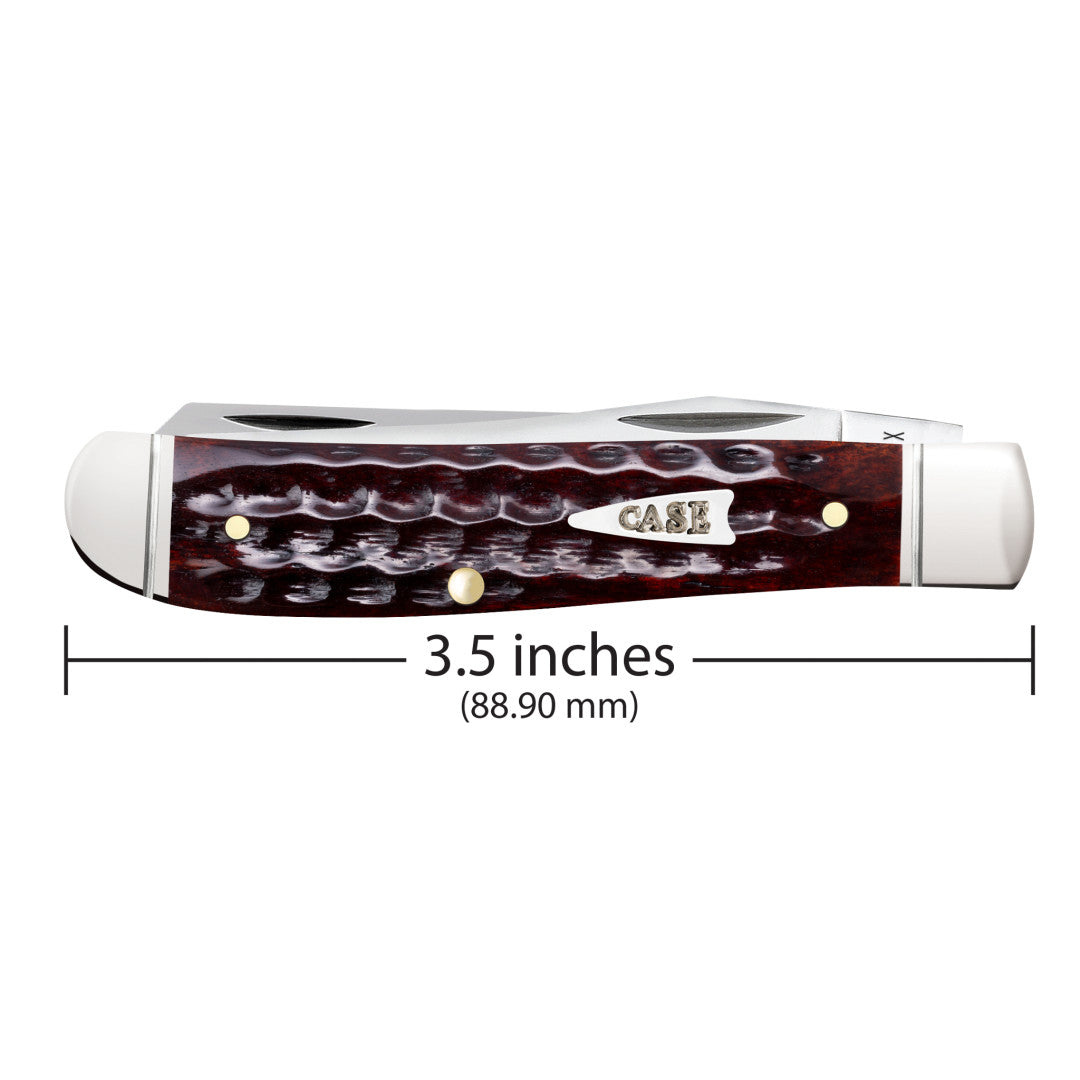 Pocket Worn® Corn Cob Jig Mahogany Bone Mini Trapper Dimensions