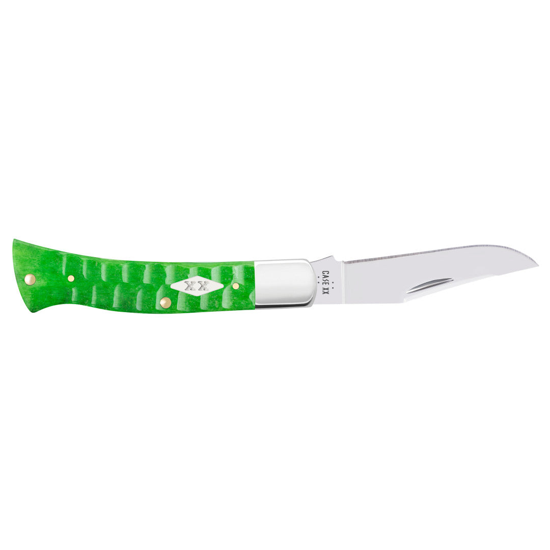 Case® | Gator Jigged Bright Green Bone Case Axe Handle