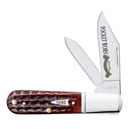 Pocket Worn® Corn Cob Jig Mahogany Bone Barlow Front View