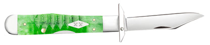 Gator Jigged Bright Green Bone Cheetah® Cub Open