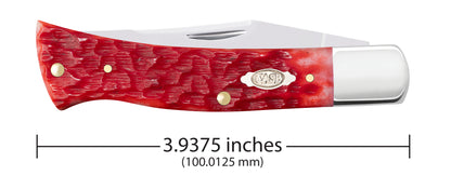 Dark Red Bone CS - Peach Seed Jigged Case Axe Handle® (BR61135 CS) Dimensions