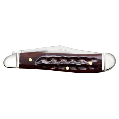 Pocket Worn® Corn Cob Jig Mahogany Bone Peanut Closed