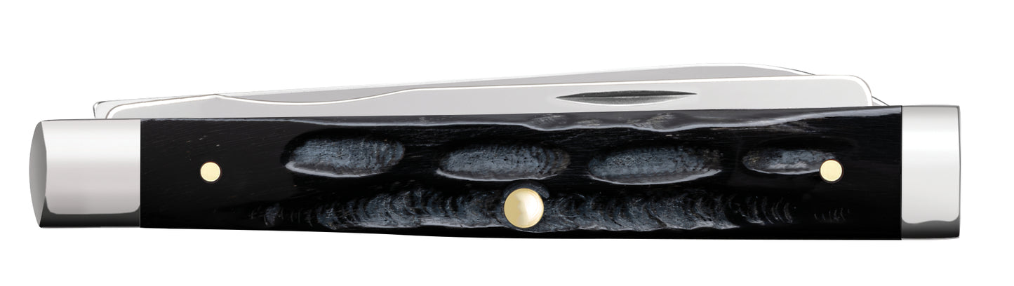 Buffalo Horn Jigged Baby Doc Closed