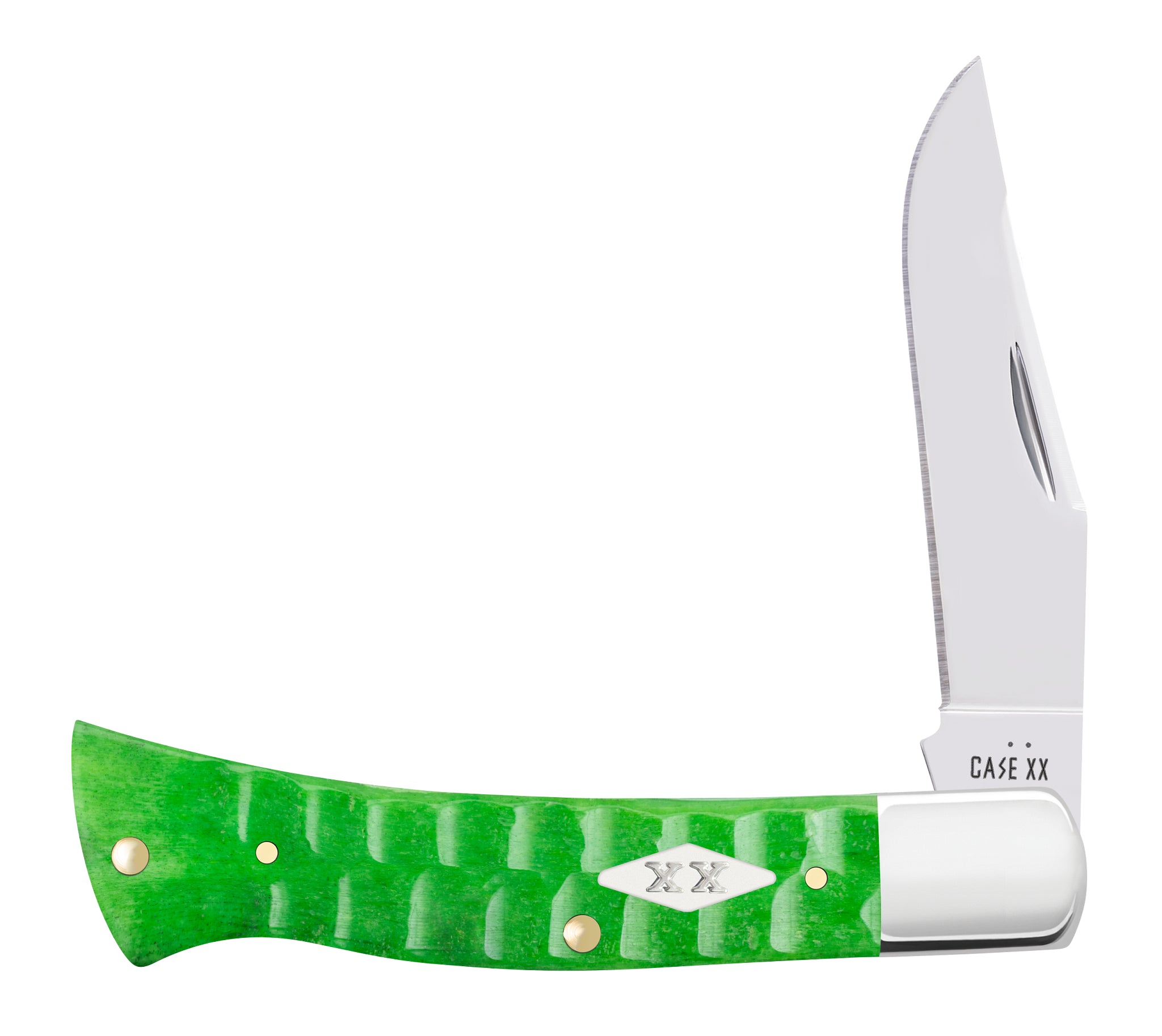 ぐら Case® | Gator Jigged Bright Green Bone Case Axe Handle