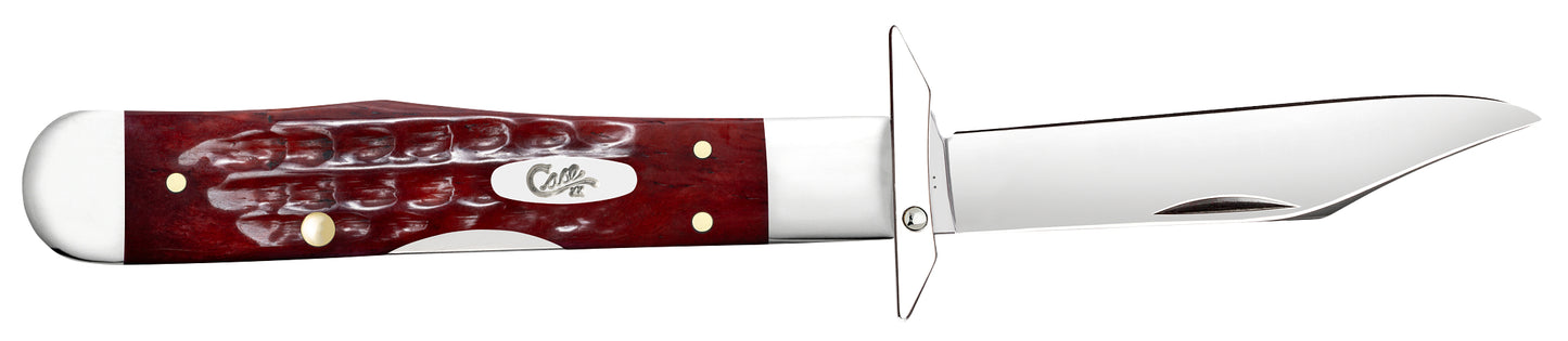 Vault - Pocket Worn® Corn Cob Jigged Old Red Bone Cheetah® Cub Open