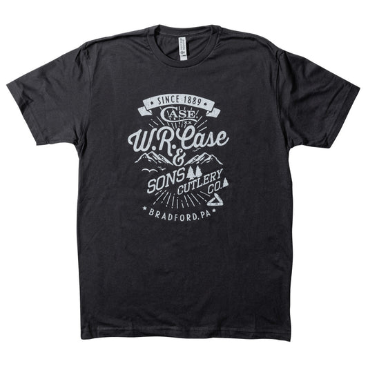 Black T-Shirt Front View