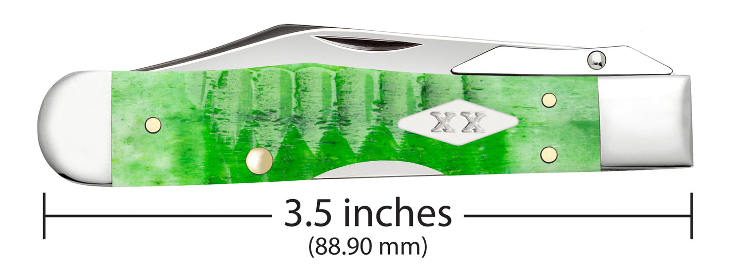 Gator Jigged Bright Green Bone Cheetah® Cub Dimensions