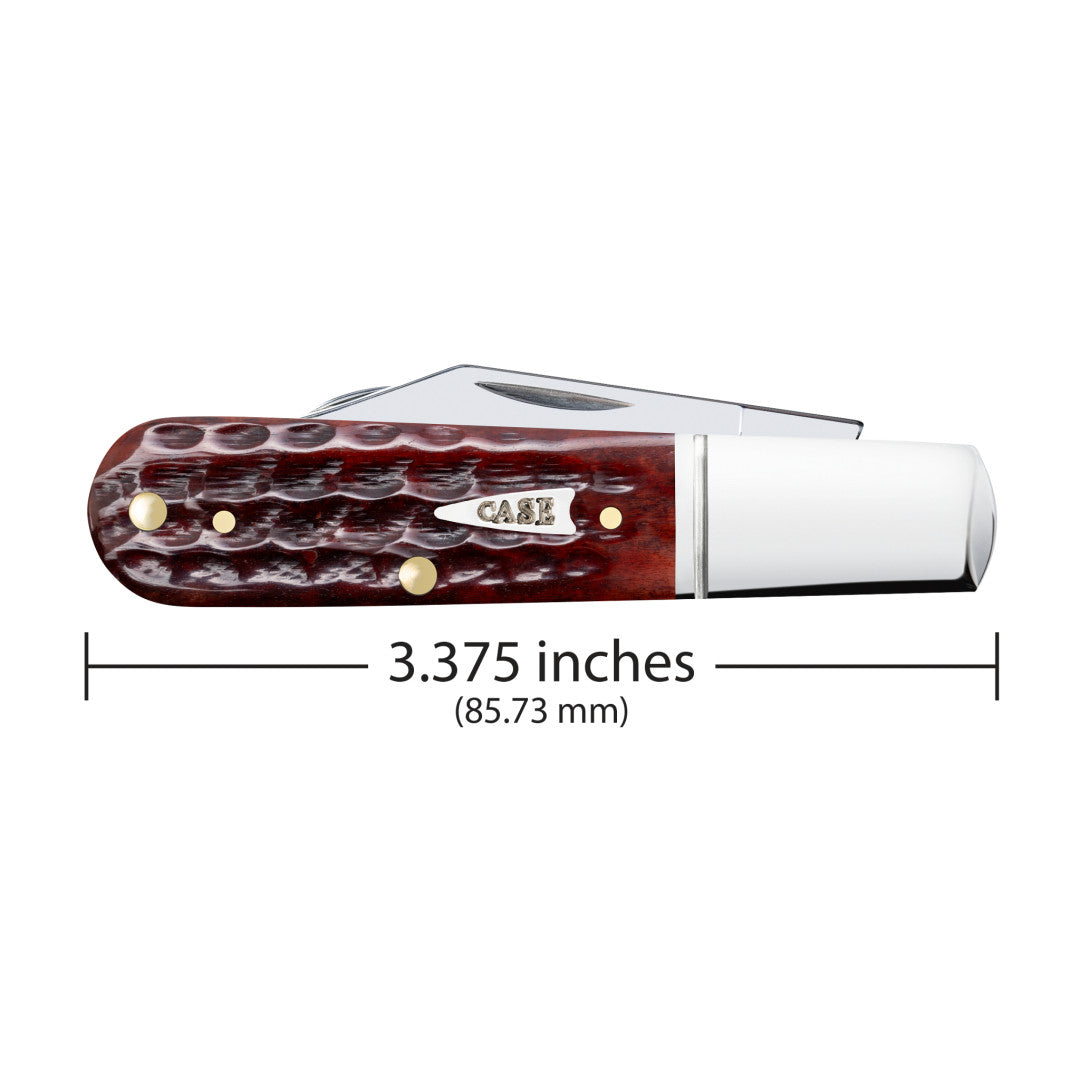 Pocket Worn® Corn Cob Jig Mahogany Bone Barlow Dimensions