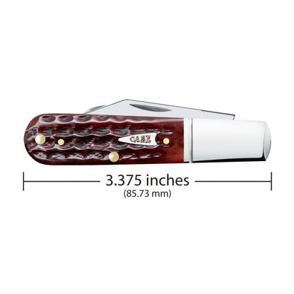 Pocket Worn® Corn Cob Jig Mahogany Bone Barlow Dimensions