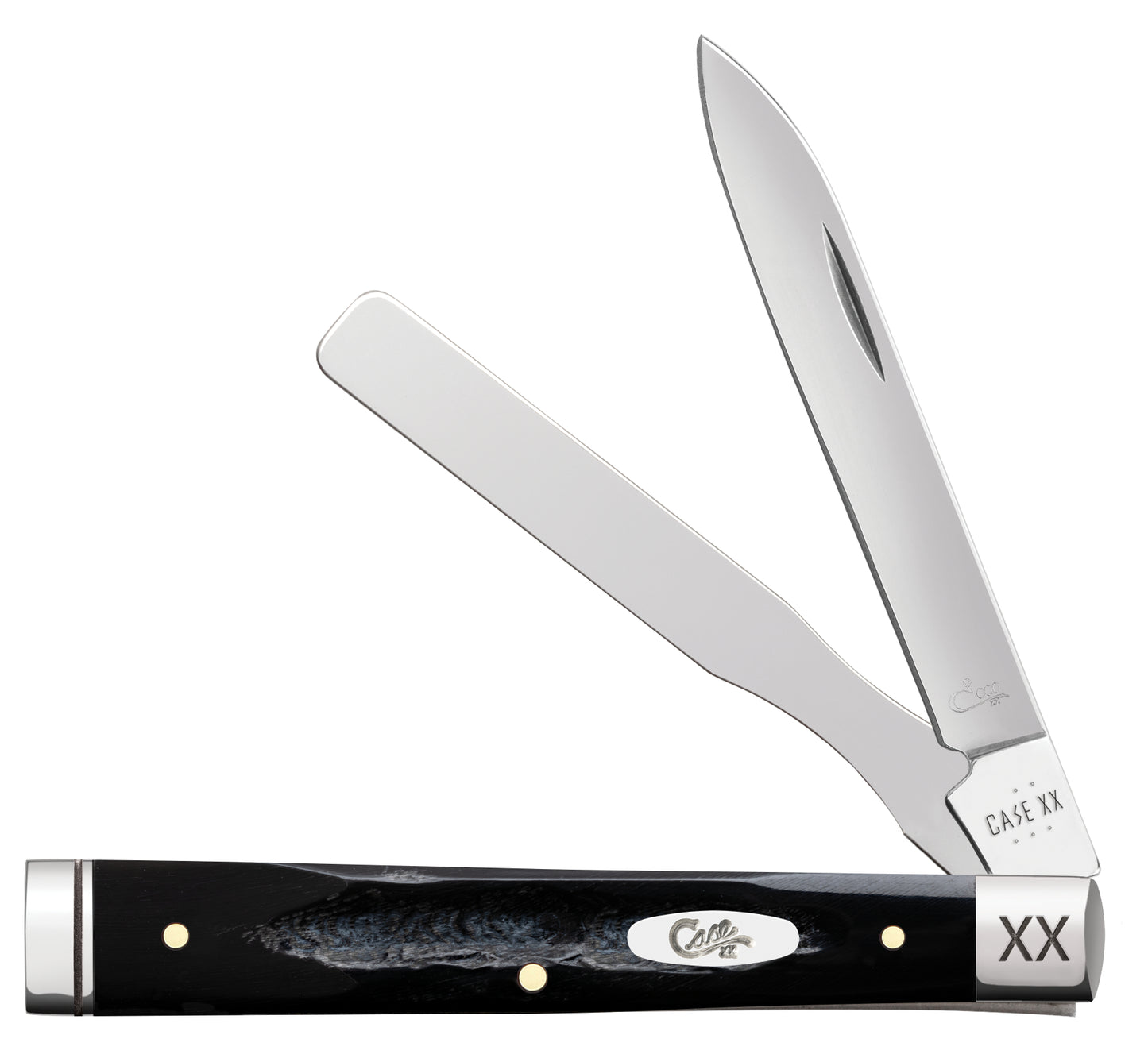 Buffalo Horn Jigged Baby Doc Front View