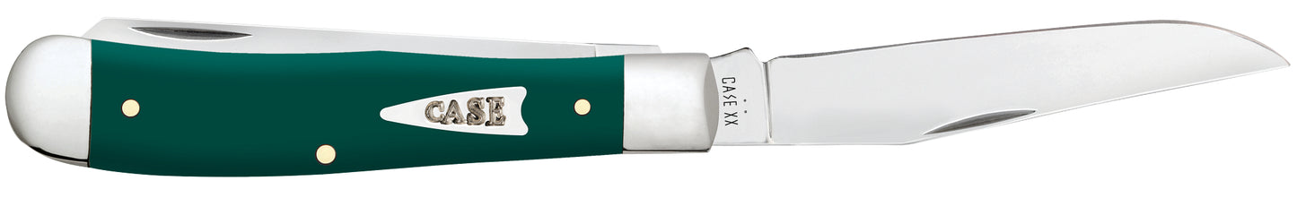 Smooth Spruce Green Synthetic Trapper Open