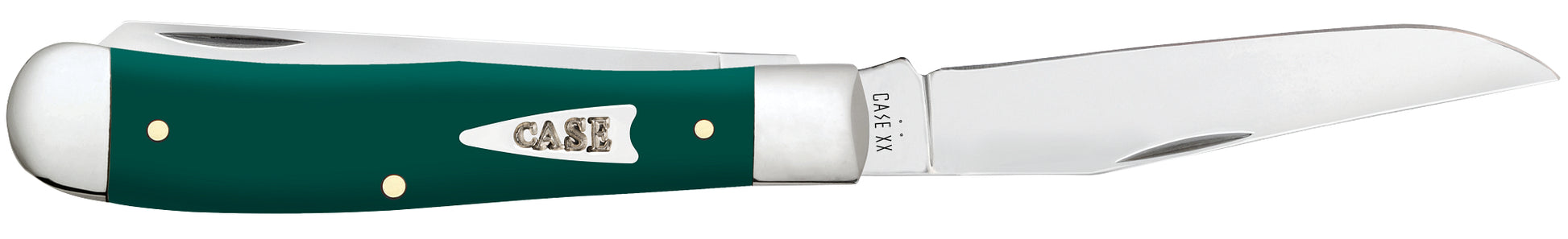 Smooth Spruce Green Synthetic Trapper Open