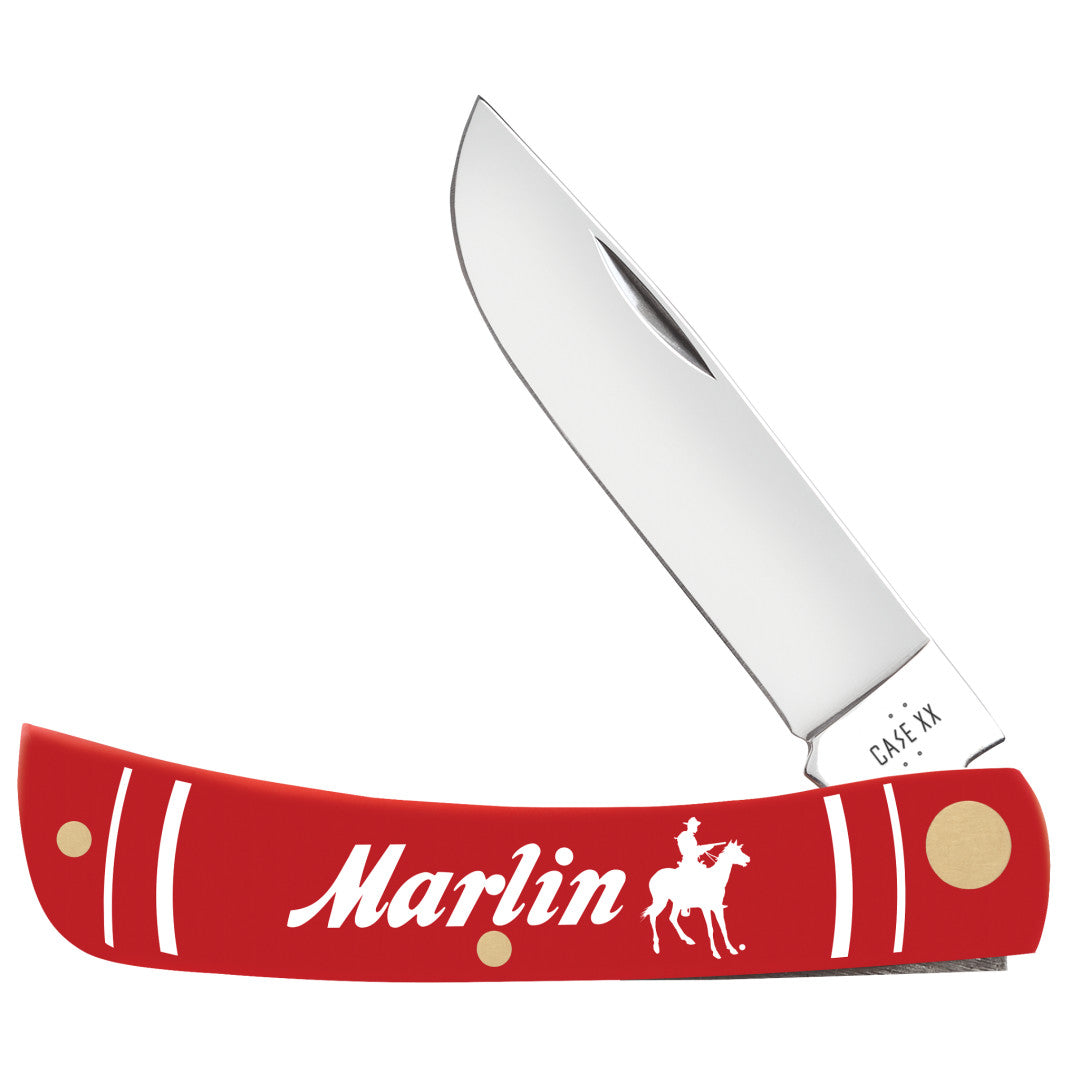 Ruger | Marlin - Smooth Red Synthetic Sod Buster Jr Front View