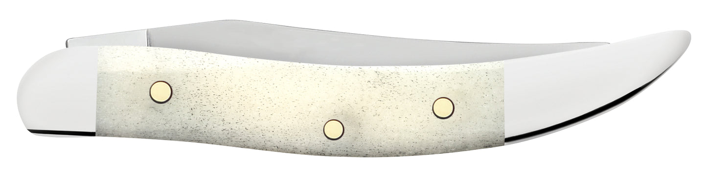 Smooth Natural Bone Small Texas Toothpick Closed