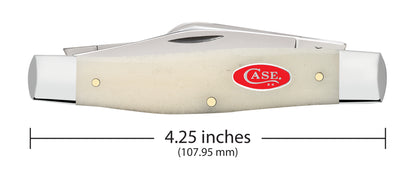 Smooth Natural Bone Large Stockman Dimensions