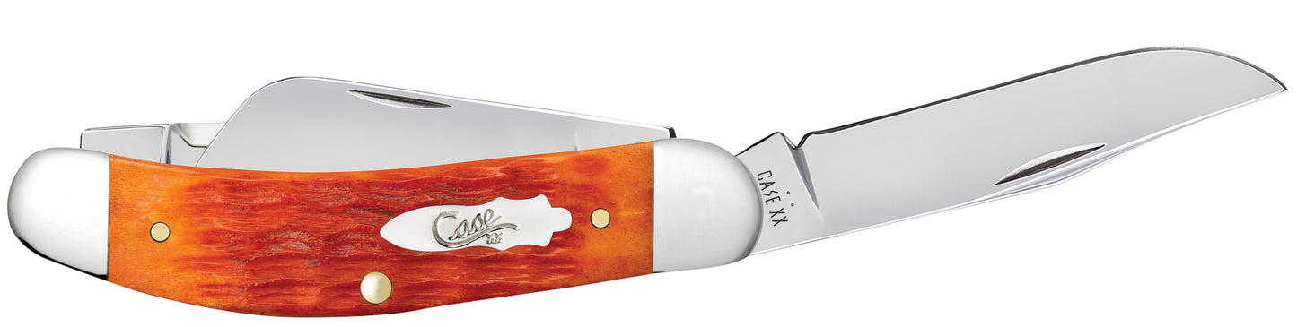 Crandall Jigged Tequila Sunrise Bone Sowbelly Open