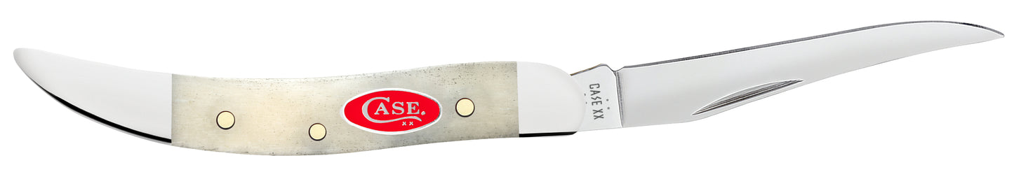 Smooth Natural Bone Small Texas Toothpick Open