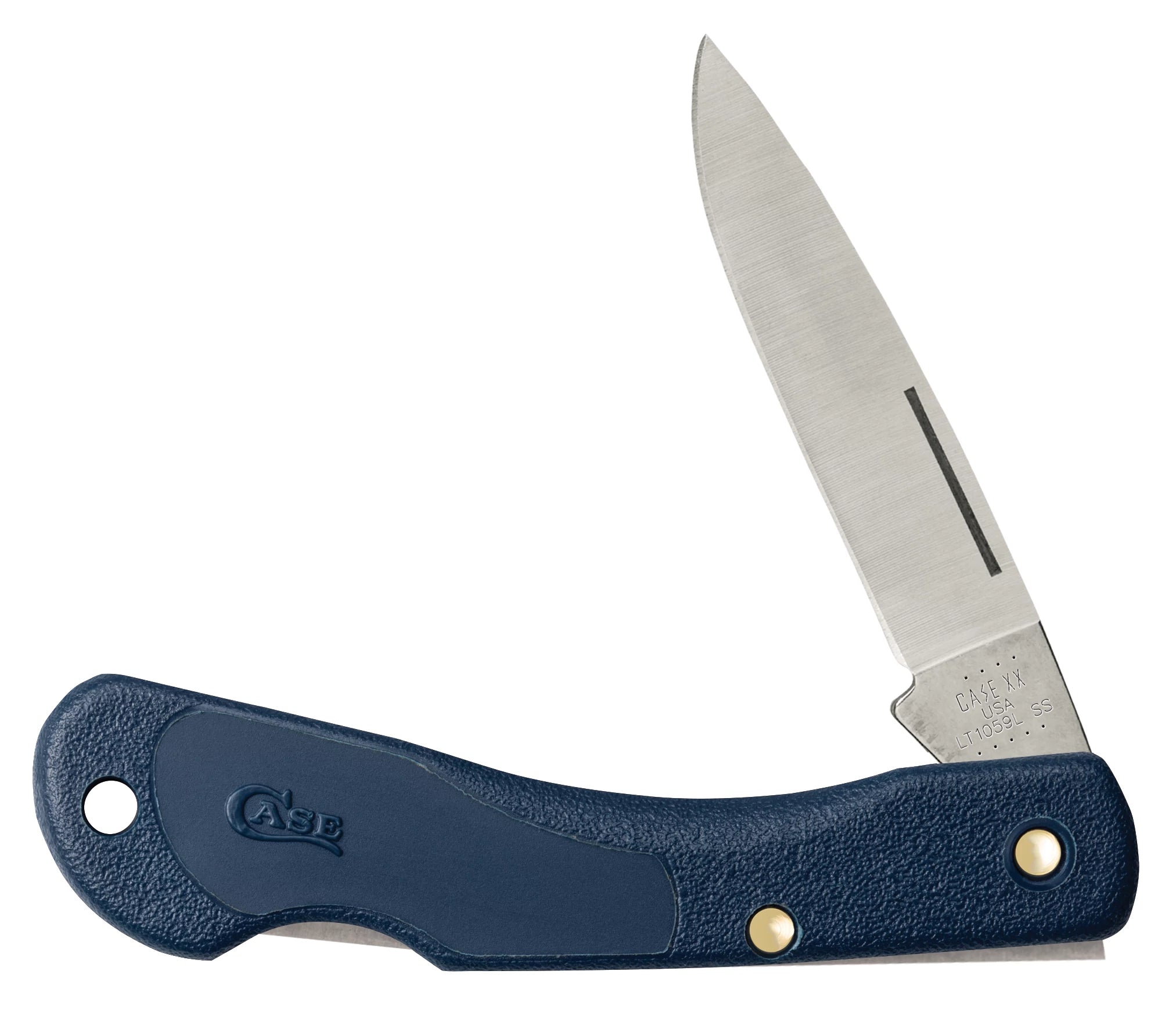 Case® | Smooth Lightweight Blue Synthetic Mini Blackhorn