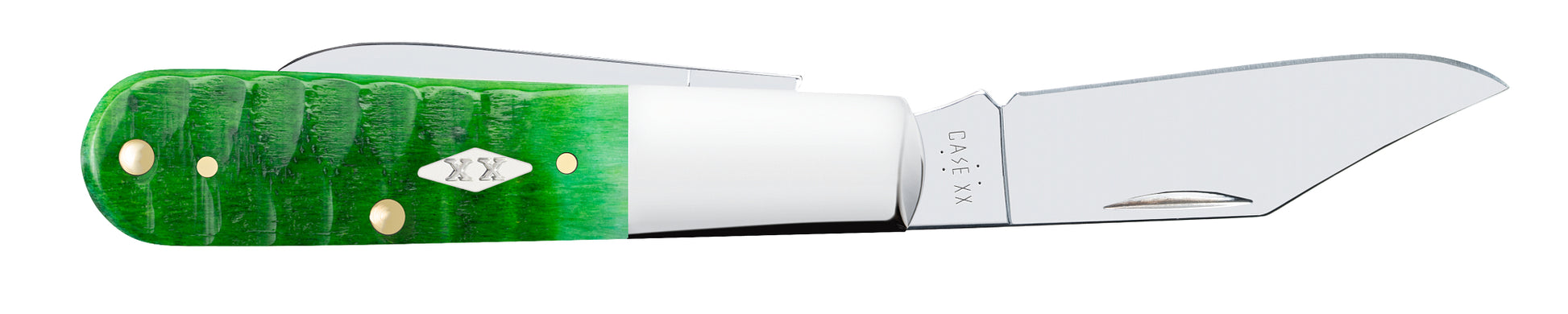 Gator Jigged Bright Green Bone Barlow Open